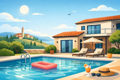 Ferienhaus in Istrien mit Pool richtig wählen